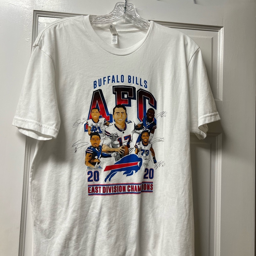 Buffalo David Bitton AFC Champions Graphic Tee - White